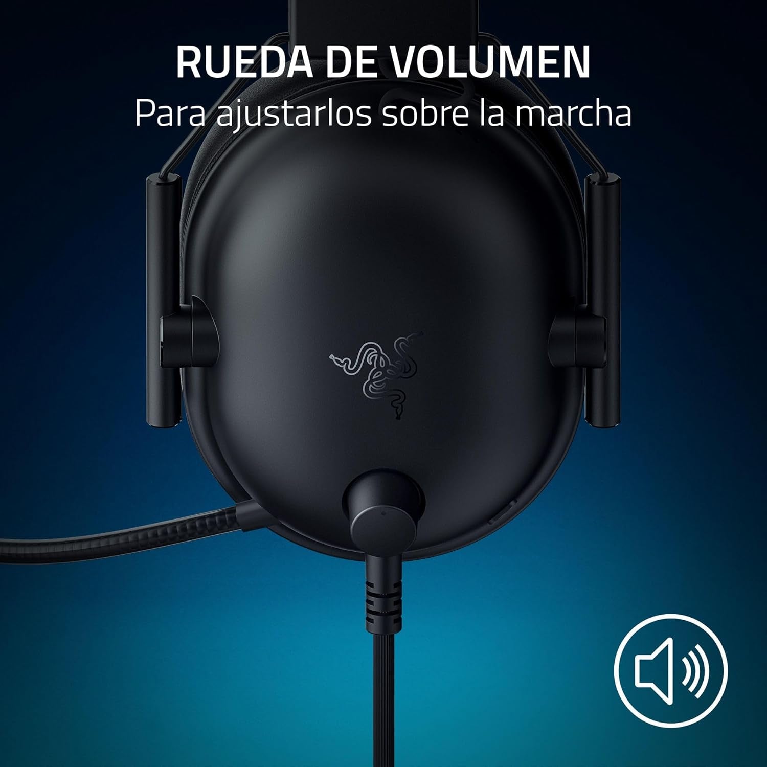 Razer Blackshark V2 X (Playstation) - Auriculares Con Cable Para Consola Playstation (PS5) (240G, Micrófono Cardioide, Diafragmas De 50Mm, Cancelación Pasiva Del Ruido, Conector De 3,5 Mm, PC) Negro