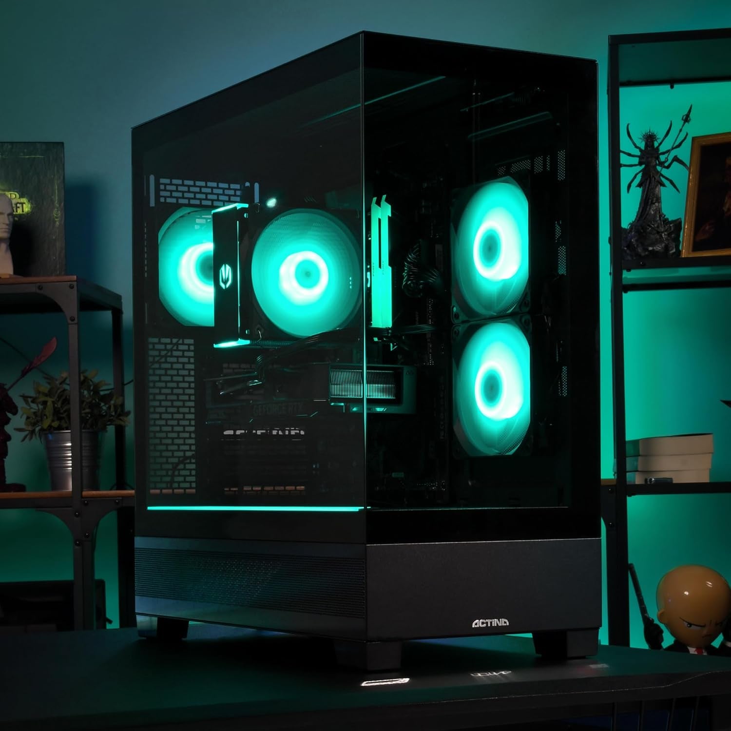View 12400F/32GB/1TB/RTX4060TI/600W