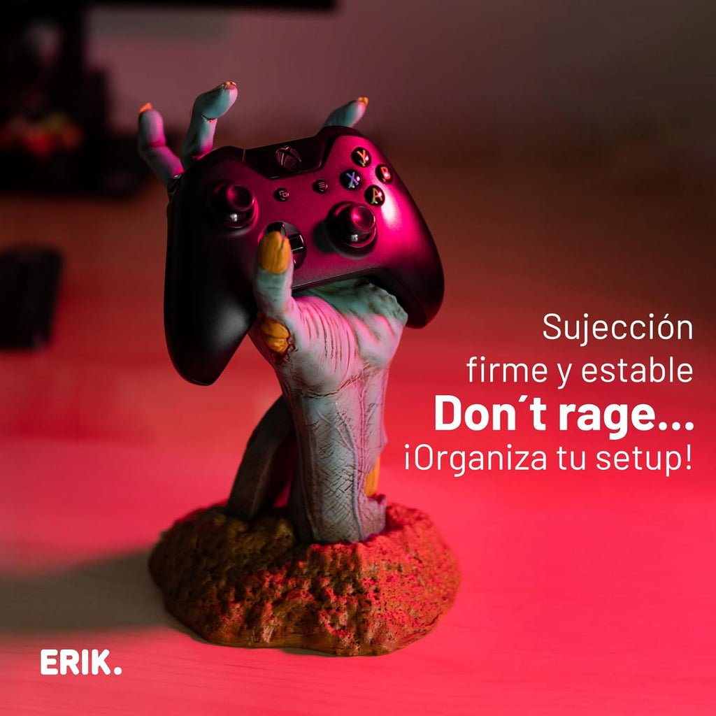 Grupo Erik Soporte Para Mando Y Cascos Gaming Gameration One More Life - Sujeción Para PS4, PS5, Xbox Series S/One Y Auriculares Universales - Accesorios Gaming