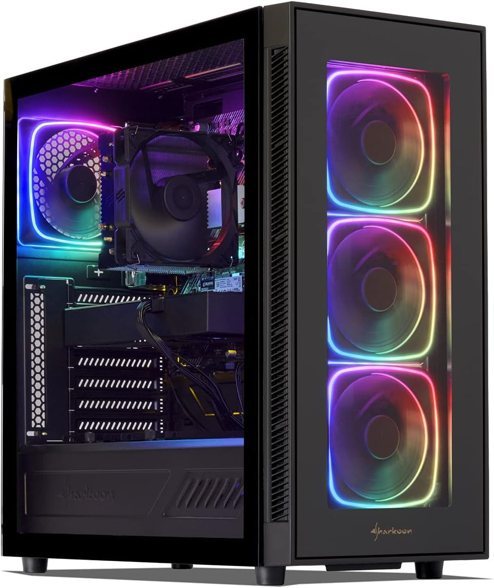 Sedatech UC07907I8I1HI, PC Pro Gaming Intel I7-9700Kf 8X 3.6Ghz, Geforce RTX 3070 8Gb, 16Gb RAM DDR4, 500Gb SSD Nvme M.2 Pcie, 3TB HDD, USB 3.1. Ordenador De Escritorio, Win 10
