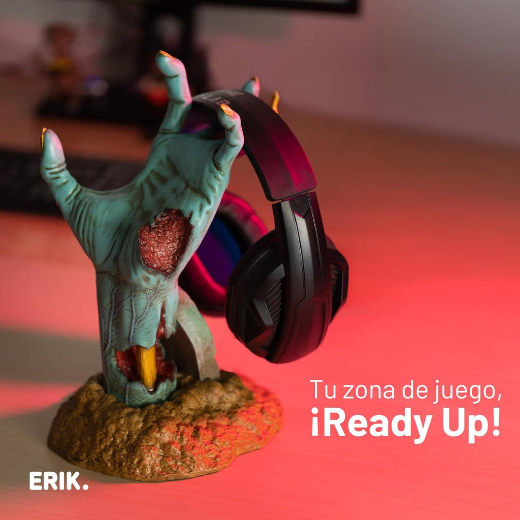 Grupo Erik Soporte Para Mando Y Cascos Gaming Gameration One More Life - Sujeción Para PS4, PS5, Xbox Series S/One Y Auriculares Universales - Accesorios Gaming