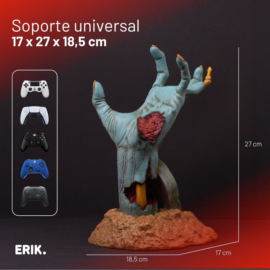 Grupo Erik Soporte Para Mando Y Cascos Gaming Gameration One More Life - Sujeción Para PS4, PS5, Xbox Series S/One Y Auriculares Universales - Accesorios Gaming